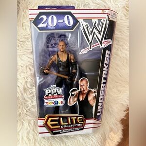 WWE Elite Collection Undertaker Figure with Black Attire